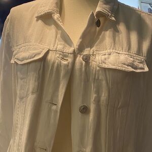 Thread & Supply Cream Jean Jacket